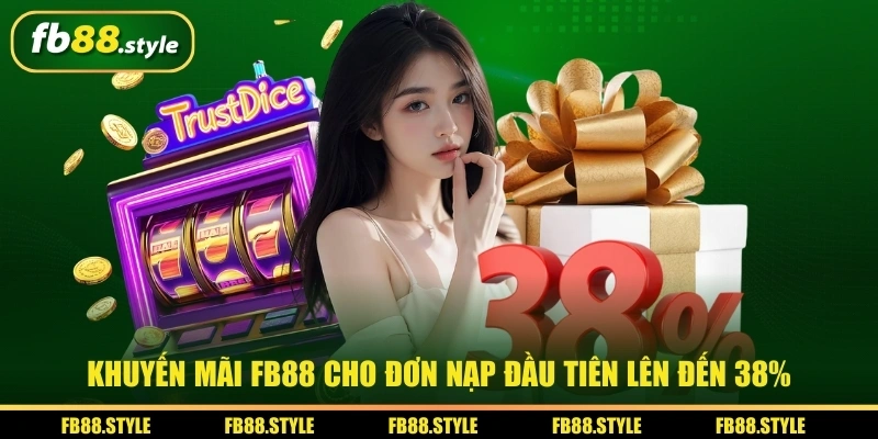 Cẩm Nang Khuyến Mãi Fb88 Mới Nhất 2026 Cực Kỳ Hấp Dẫn 4 Khuyến mãi FB88 cho đơn nạp đầu tiên lên đến 38%